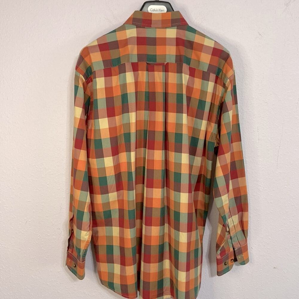 Orvis Men Multi-Color Oxford Button Down Cotton L… - image 4